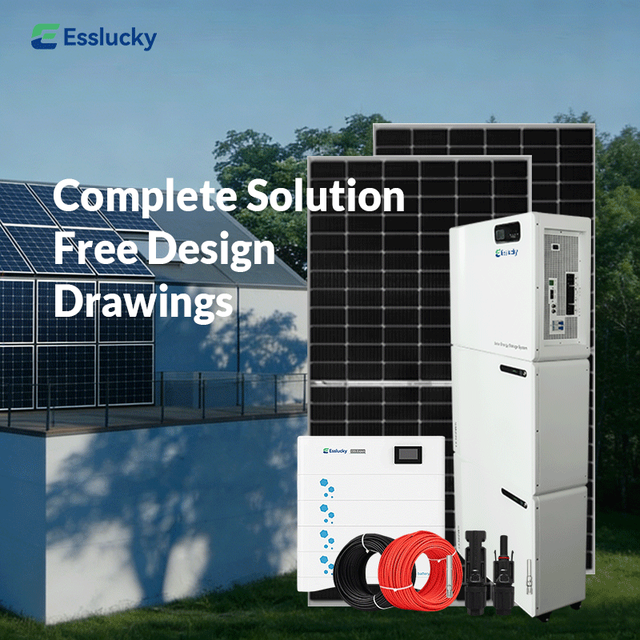5kW Solar Kit With Lithium Battery and Inverter for Tiny House
