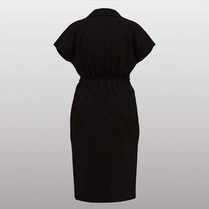 Nuovo Elegante Abito <span class=keywords><strong>da</strong></span> Donna Aderente Delicato e Raffinato Lungo Elasticizzato Morbido con Spalle Strutturate - Product Image 4