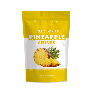 Fournisseur direct d'usine COREAL, tranches de pomme lyophilisées sans additifs, collations aux fruits FD, fruits secs - Product Image 5