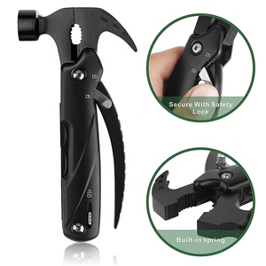 Martelo Garra Martelo De Segurança Multifuncional Combinação De Aço Inoxidável Ferramenta De Veículo Camping Ferramenta De Sobrevivência Portátil Martelo Faca - Product Image 4
