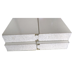 Panel plano de techo <span class=keywords><strong>EPS</strong></span> personalizado, aislado y de <span class=keywords><strong>alta</strong></span> <span class=keywords><strong>densidad</strong></span>, con núcleo de espuma de poliestireno y placa de acero coloreada. - Product Image 1
