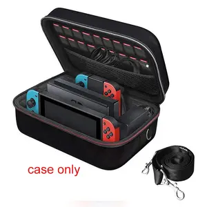 OEM kustom EVA keras tahan air portabel tombol perjalanan oled Game Case untuk nintendo Switch kartu