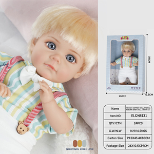 Muñeca Reborn de Boutique de Moda, 60 cm, Muñeca de Silicona Simulada <span class=keywords><strong>con</strong></span> <span class=keywords><strong>Cabello</strong></span> <span class=keywords><strong>Largo</strong></span> - Product Image 5