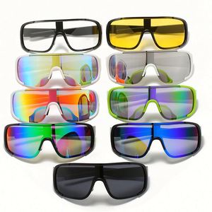 Gafas de Sol Deportivas Extra Grandes de Alta Calidad 2021, Lentes de Espejo con Protección UV400, Gafas de Ciclismo Deportivas para Hombre y Mujer - Product Image 3