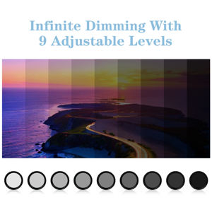 1-9 गियर समायोज्य धूप का चश्मा अभिनव एन फिल्टर लेंस बाहरी और ड्राइविंग के लिए कस्टम ध्रुवीकृत धूप का चश्मा - Product Image 3