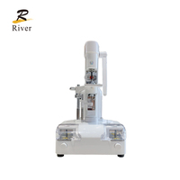 Machine de perçage et de rainurage de lentilles optiques CP-24A avec contrôleur de vitesse pour lunettes sans monture
