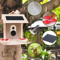 Mangeoire à oiseaux à reconnaissance IA, à énergie solaire, faible consommation, caméra étanche, observateur d'oiseaux intelligent – Meilleures ventes