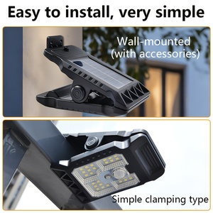 Đèn năng lượng mặt trời ngoài trời thiết kế mới <span class=keywords><strong>2026</strong></span>, cảm biến chuyển động, chống nước, dùng cho sân vườn, cắm trại, câu cá, gắn hàng rào, tường, sàn. - Product Image 6