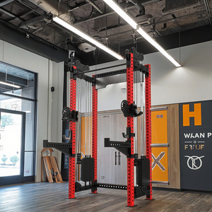 Đào tạo toàn diện thiết bị tập thể dục cáp chéo điện Squat giá cao và thấp hàng máy - Product Image 4