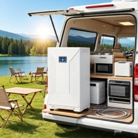Batterie solaire murale séparée 5kWh/15kWh LiFePO4 8000+ cycles, contrôle par application CAN, compatible extérieur IP65, livraison rapide Xdbattery