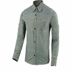 Camisa Casual Bávara Gris para Hombre, Estilo Oktoberfest, Premium, con Botones, de Algodón, Otoñal, Anti-Pilling, Cuello Cuadrado, Tallas S a 4XL - Product Image 1