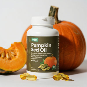 OEM/ODM 天然前立腺＆活力サポートソフトジェル（パンプキンシードオイル45％脂肪酸、ノコギリヤシエキス配合） - Product Image 3