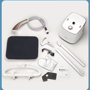 Défroisseur Vapeur Vertical Double Barre pour la Maison, Défroisseur Portable Extensible à Main, Mini Fer à Repasser Électrique 2.3L avec Support - Product Image 6