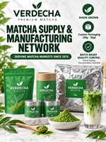 Poudre de thé vert en gros, OEM, marque privée, Matcha, fournisseur d'emballages personnalisés pour les marques de thé et les importateurs
