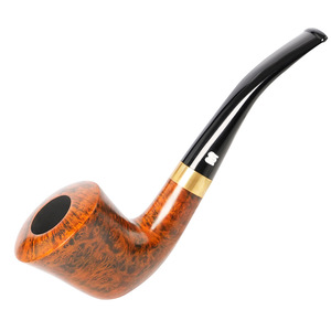 Briarwood Smoking Pipe 9mm Filter Freehand Handmade Solid Wood Durable Tobacco Pipe - Product Image 3