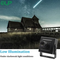 Cámara USB ELP 1080P 120fps 12MP M12 con Lente de 12mm 3.6mm, Cámara Mini IMX577 con Baja Iluminación, Webcam 4K para PC, Laptop, Raspberry Pi, Skype