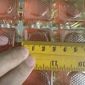 Barquette thermoformée multi-compartiments 19,5 cm carrée antistatique pour l'emballage de composants électroniques - Product Image 3