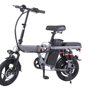 Bicicleta Eléctrica Urbana de 14 Pulgadas, Suministro de Fábrica, Batería de Litio de 48V 10AH para Adultos, Bicicleta Eléctrica Plegable - Product Image 3