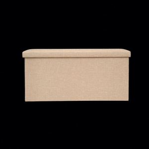 Modern <b>Stool</b> Living Room Furniture <b>Storage</b> Box Fabric Stainless Steel Bamboo Highest Quality Sample Available <b>Stools</b> Counter - Product Image 3