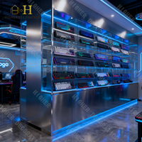 Furnitur Game Club Premium Set furnitur Bar lengkap dan kafe Internet e-sport Modern termasuk sofa besar