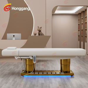 <span class=keywords><strong>Table</strong></span> <span class=keywords><strong>de</strong></span> <span class=keywords><strong>massage</strong></span> électrique plate réglable, stationnaire, professionnelle et très confortable pour esthéticiennes - Product Image 6