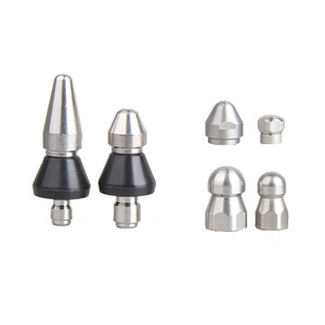 Accessorio per <span class=keywords><strong>idropulitrice</strong></span> ad alta pressione con connettore rapido di qualità, ugello per la pulizia dello scarico delle fognature ad alta pressione - Product Image 4