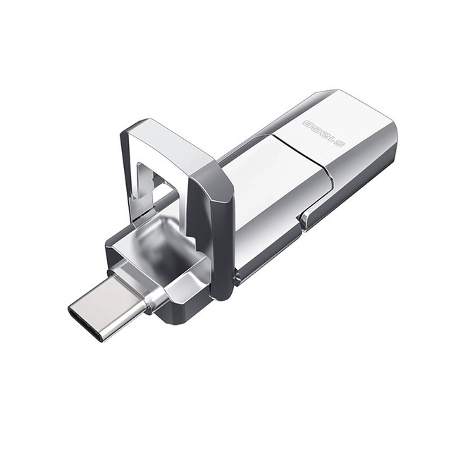 High Speed Write 400 M/s Read 500M/s Solid USB Flash Drive 3.2 Type C 2 in 1 USB C Stick 128GB 256GB 512GB 1TB Metal Pendrive