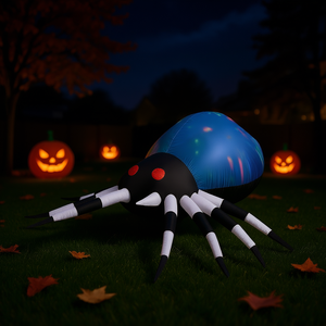 Decorazione da Giardino Gonfiabile a Forma di Ragno per Halloween, in PVC, Unisex - Product Image 2
