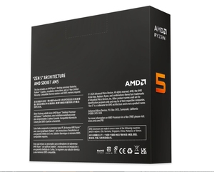 Nouveautés : Processeurs de bureau en boîte R5 9600X 3.9GHz 5.4GHz Socket AM5 compatibles A620 X670E X670 B650E B650 X870E X870 - Product Image 3