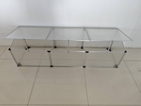 Mini serre en aluminium d'extérieur, mobilier de jardin, mini serre imperméable, véranda, serre