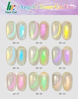 OEM Vente en gros qualité supérieure Larmes d'ange Gel pour les yeux de chat Vernis à ongles Fournisseur de salons de manucure Vernis magnétique pour les yeux de chat