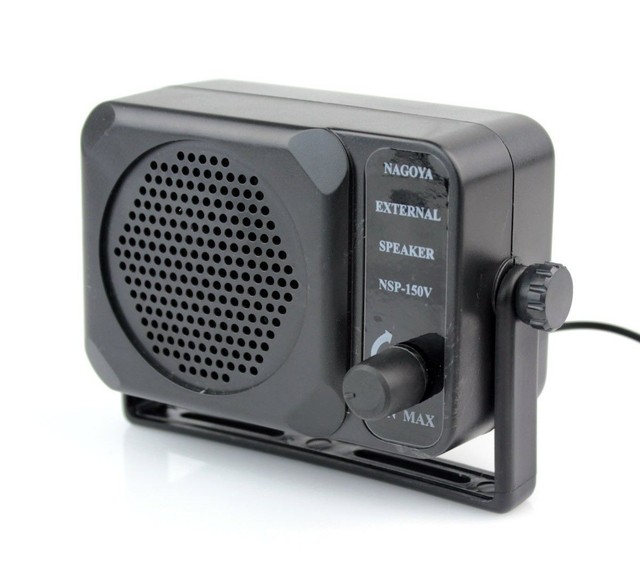 For Kenwood for Icom NSP-150V Handheld Mini Portable CB for Radio 3.5mm Mono Jack Communication Loudspeaker External Horn for Mo