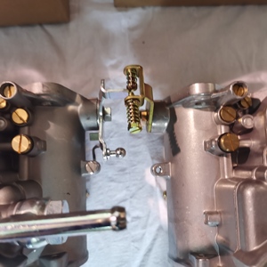Double carburateur <span class=keywords><strong>Weber</strong></span> Fajs 48DCO droit et gauche - Product Image 4