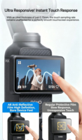 Film de protection d'écran en verre trempé anti-reflet ultra-clair anti-rayures de classe supérieure 2026 pour DJI OSMO Pocket 4/3