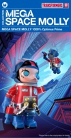 POPMART MEGA SPACE MOLLY 1000% Оптимус Прайм Оригинальная аниме-фигурка из ПВХ, плюшевая, масштаб 1/12, для декора дома, таинственная коробка