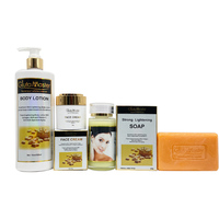 Gluta Master Secret Terminal Blanc pour Peau Caramel avec Collagène Glutathion Kit de Soins Éclaircissants Puissants