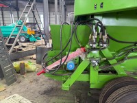 Broyeur de paille humide et sèche mobile à disques rotatifs pour ferme et ranch
