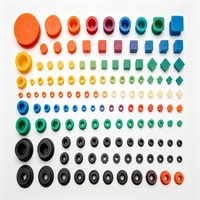 Bouchons en caoutchouc silicone moulés sur mesure, irréguliers, résistants à la chaleur et au froid, étanches, anti-poussière, bouchons d'étanchéité, diverses tailles, ODM