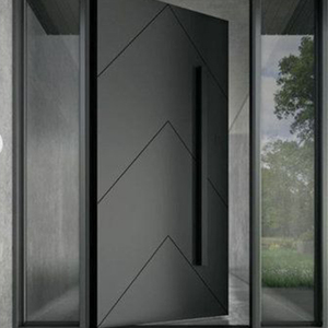 Hôtel de haute qualité extérieur fonte d'aluminium porte de cour jardin Villa entrée porte de sécurité - Product Image 5