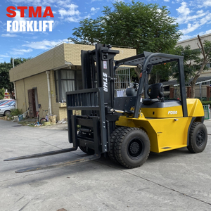 STMA-carretilla elevadora diésel con neumáticos dobles delanteros, elevador de horquilla de 5 tonos, 5tn, motor Isuzu 6BG1 - Product Image 4