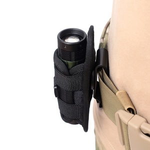 Estuche de Almacenamiento Portátil para Linterna de Exterior, en Forma de Barril, de Nailon 1000D, Práctica Funda de Transporte para Linterna de Camping y Senderismo - Product Image 2