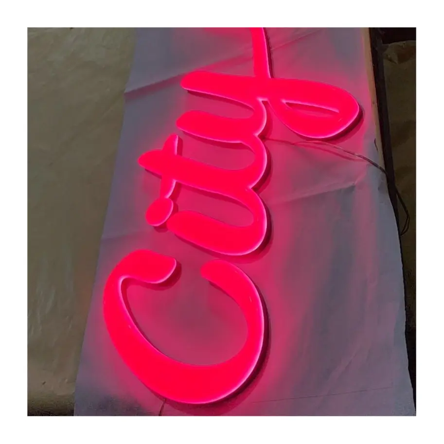 Customized Most Popular Advertising Channel Letter Advertising Frontlit Led Letter 3d Letter Advertising Sign