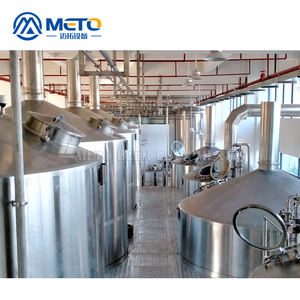 กาต้มน้ำสแตนเลสสำหรับ1000L ต้มเบียร์อุปกรณ์เชิงพาณิชย์ mash Tun 3ลำความจุ2000L สำหรับการผลิตเบียร์ - Product Image 4