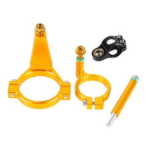 Supporto Ammortizzatore Manubrio CNC Completo per <span class=keywords><strong>Moto</strong></span> KAWASAKI ZX4R ZX4RR in Lega di Alluminio - Product Image 5