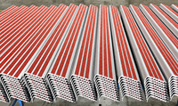 Profilés de sécurité abrasifs antidérapants pour marches d'escalier, bandes de protection pour escaliers en marbre, profilés de bordure d'escalier, garnitures de marche extérieures