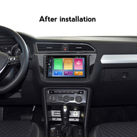 MEKEDE-Reproductor multimedia con Android 10 para coche, dispositivo con control de voz, 8 núcleos, 3 + 32G, 9 pulgadas, BT, wifi, 4G, para VW Tiguan 2017-2019
