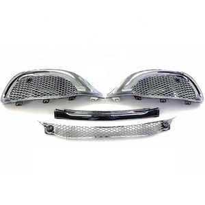 ตะแกรงกระจังหน้าล่าง Maybach สำหรับ Mercedes-Benz S-Class S400 S450 ปี <span class=keywords><strong>2020</strong></span> สีโครเมียม - Product Image 1