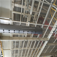 Conduit CVC carré de conception industrielle pour les zones de travail Machine agricole Climatiseur Tissu flexible Conduit Hôpitaux Gymnases