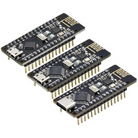 Module RF-Nano compatible avec ATMEGA328P Nano V30, intégrant un NRF24L01 sans fil et un port série CH340 pour l'Internet des objets