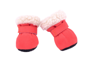 नवीनतम डिजाइन प्यारा ठोस मुद्रित एंटी-स्क्रैच शीतकालीन थर्मल प्लग रबर पालतू कुत्ते जूते के जूते विरोधी पर्ची नीचे - Product Image 2